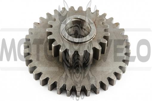 Шестерня КПП м/б 175N/180N (7/9Hp) (Z1-35 Z2-19, D-14,5, mod:81-1) DIGGER