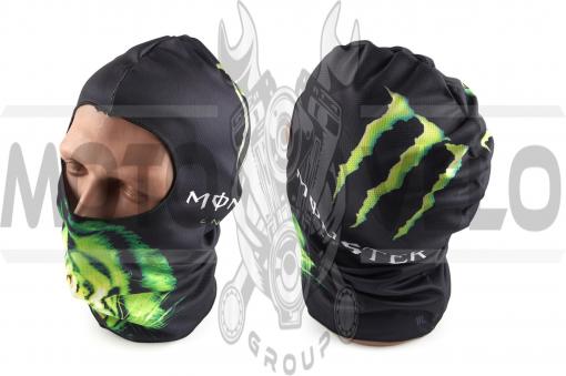 Подшлемник "KML" (mod:WL-AC033) (MONSTER ENERGY, черный)