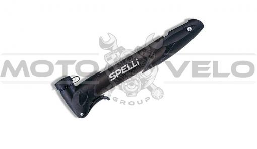 Насос для велосипеда SPELLI SMP-177 черный