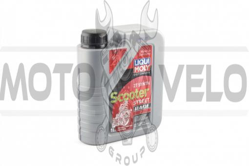 Масло 2T, 1л (синтетика, STREET RACE) #1053 LIQUI MOLY