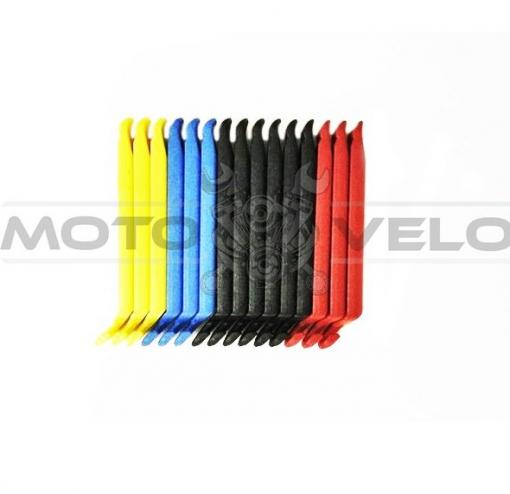 Бортировка "Bike Hand" Taiwan (mod:YC-311M) компл. 3 шт. (цвет: черный, красный, синий, желтый)