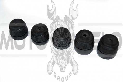 Демпферные резинки б/п для Goodluck GL5200 (5шт) "BK"