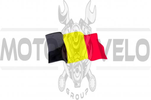 Наклейка (10x4.5см) (#5168) BELGIUM