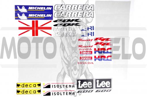 Наклейки (набор) BRITAIN RACING (#7211)