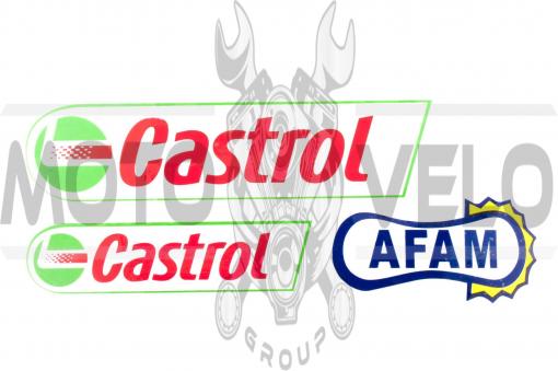 Наклейки (набор) CASTROL (#14)