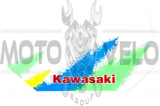 Наклейки (набор) KAWASAKI (29х14см) (#0768)