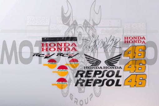 Наклейки (набор) Honda REPSOL (#40)
