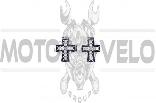 Наклейки (набор) шильдик (3х2.5см) (#4725) CROSS