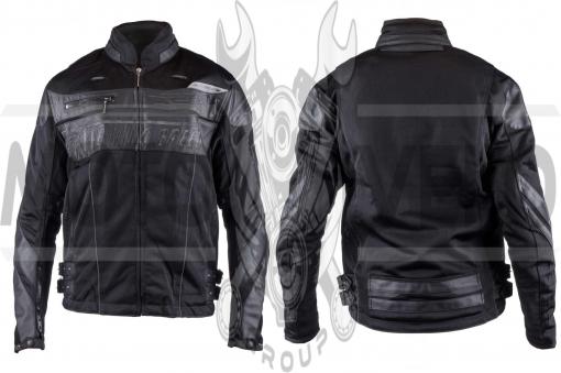 Мотокуртка SCOYCO (текстиль) (size:XL, черная, mod:JK)