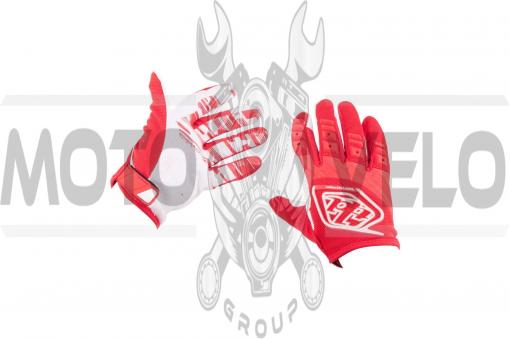 Перчатки "FOX" BOMBER (mod:055, size:XL, черно-красные)