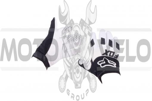 Перчатки FOX DIRTPAW (mod:030, size:L, черно-белые)