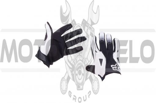 Перчатки DIRTPAW (mod:034, size:L, черно-белые) FOX