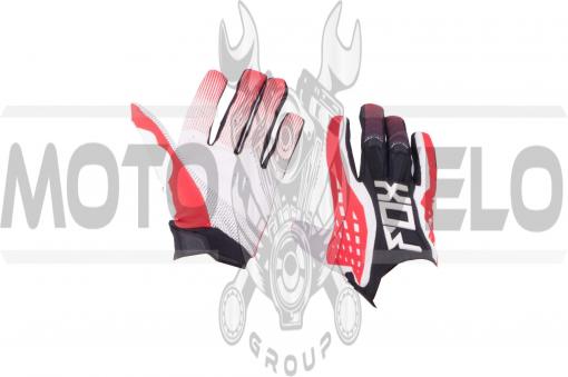 Перчатки DIRTPAW (mod:035, size:L, черно-красная) FOX