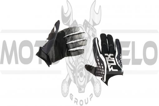 Перчатки DIRTPAW (mod:035, size:L, черно-белые) FOX