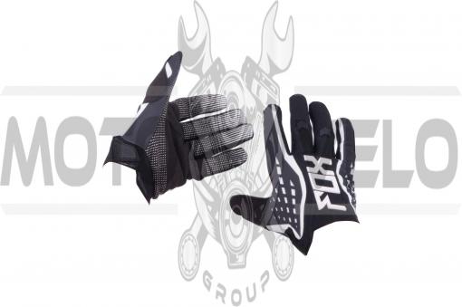 Перчатки DIRTPAW (mod:035, size:M, черно-белые) FOX
