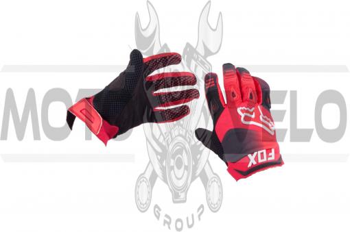 Перчатки DIRTPAW (mod:038, size:M, красно-черные) FOX