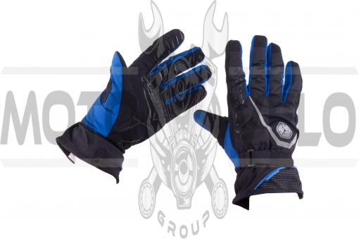 Перчатки SCOYCO (size:M, синие, текстиль)
