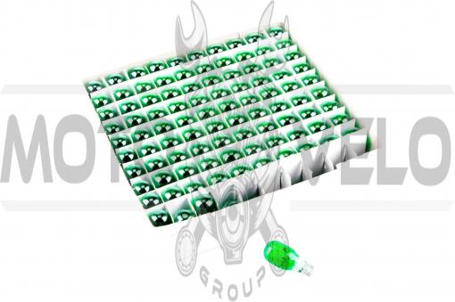 Лампа Т15 (безцокольная) 12V 10W (поворот, зеленая) YWL