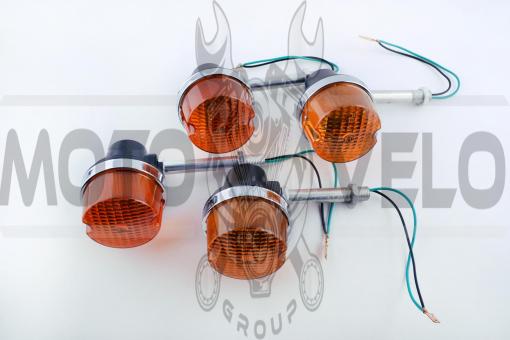 Повороты мото ЯВА 350 12V (4шт) "EVO"