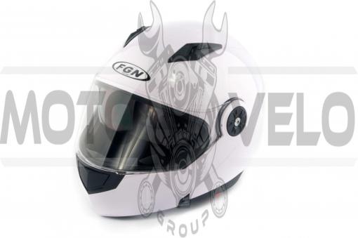 Шлем трансформер (mod:FX-115) (size:L, белый) FGN