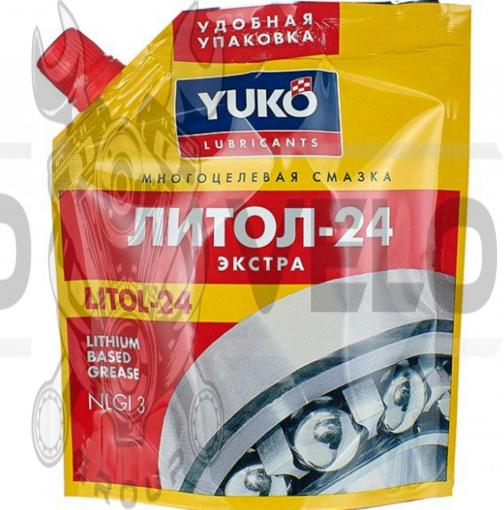 Смазка литиевая густая 150мл (Литол-24) YUKO