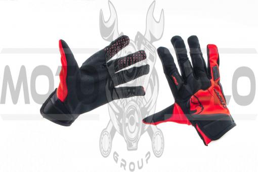 Перчатки THOR (черно-красные, size XL)