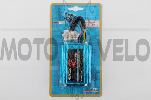 Коммутатор (тюнинг) CG 125-150 (аналоговый, синий) PROGRES RACING