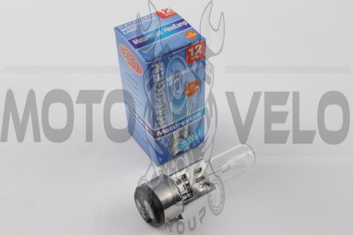 Лампа BA20D (2 уса) 12V 50W/50W (белая) BEST (mod:A)