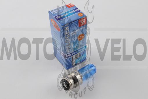 Лампа P15D-25-3 (3 уса) 12V 50W/50W (супер белая) BEST (mod:A)