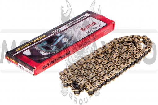 Цепь трансмиссии 428-116L H Active, Zongshen ZS125/150J, Suzuki KATANA 125 (жёлтая) ZV