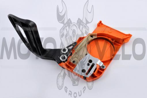 Тормоз ручной б/п (в сборе) для Goodluck GL4500/5200 (+натяжитель цепи) FORESTER