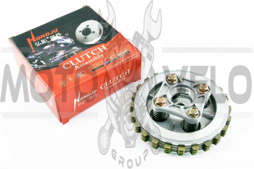 Диски сцепления 4T KTT125 (диски, пружины, столик) HONGJU