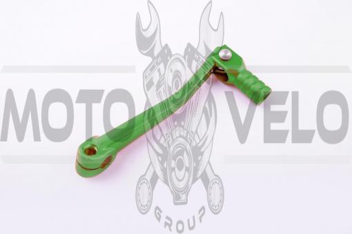 Ножка переключения передач 4T CB/CG 125-250 (стайлинговая) (зеленая) RIDE IT (mod:2)