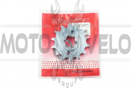 Звезда трансмиссии (передняя) Zongshen ZS125J 428-14T X-SPROCKET