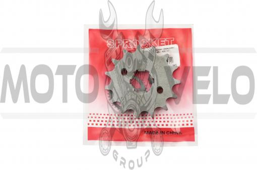 Звезда трансмиссии (передняя) Zongshen ZS125J 428-15T X-SPROCKET