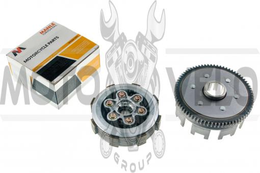 Корзина сцепления (в сборе) 4T CG150 MANLE