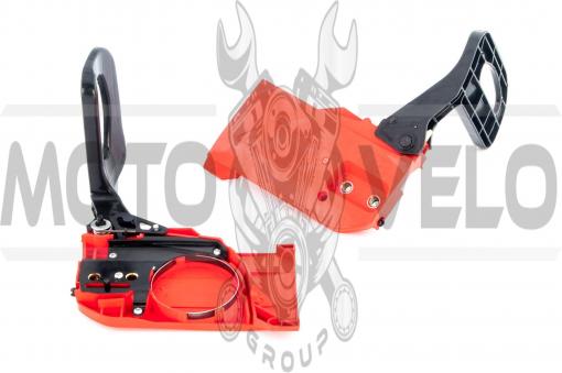 Тормоз ручной б/п (в сборе) для Goodluck GL 4500/5200 (+натяжитель цепи) MANLE