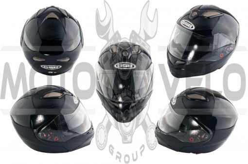 Шлем трансформер (mod:G339) (size:XL, черный) GSB