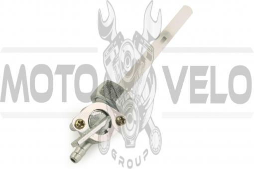 Кран топливный Alpha (гайка Ø14mm, штуцер 180*) KOMATCU (mod.A)