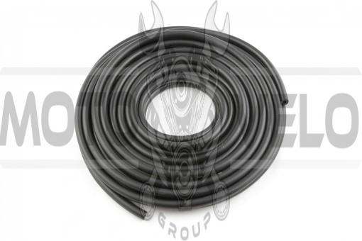 Шланг топливный Ø4mm, 20 метров (резиновый, черный) MANLE