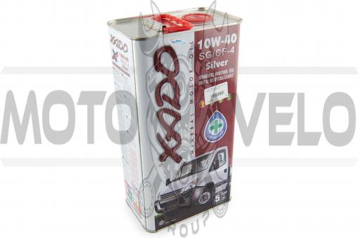 Масло 4T, 5л (минеральное, 10W-40 SG/CF-4 Silver, Atomic OIL) ХАДО