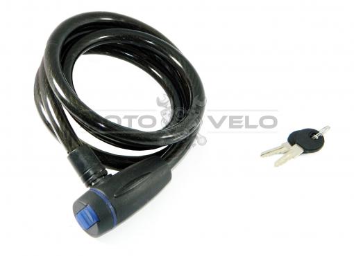 Замок велосипедный 13mm-1500mm (mod:706)