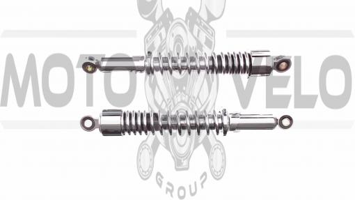 Амортизаторы (пара)   ЯВА   320mm, регулируемые   (хром)   JING   (mod.A), пара