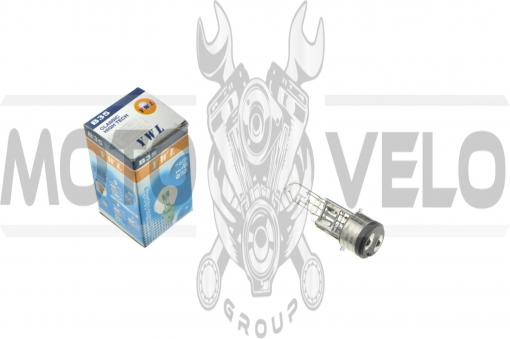 Лампа BA20D (2 уса)   12V 50W/50W   (белая)   YWL, шт