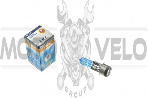 Лампа BA20D (2 уса)   12V 50W/50W   (супер белая)   YWL, шт