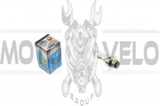 Лампа P15D-25-3 (3 уса)   12V 35W/35W   (хамелеон розовый)   YWL, шт