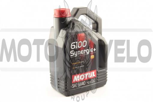 Масло   автомобильное, 4л   (синтетика, 5W-40, 6100 Synergie+)   MOTUL   (#106020), шт