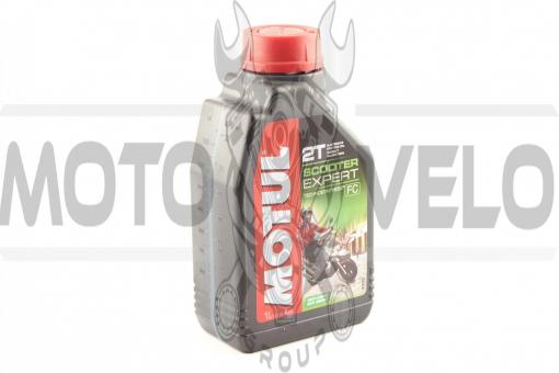 Масло   2T, 1л   (полусинтетика, Scooter Expert, API TC)   MOTUL   (#105880), шт