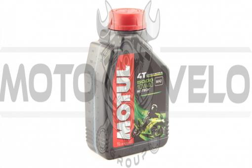 Масло   4T, 1л   (полусинтетика, 10W-40, 5000, API SJ/SH/SG)   MOTUL   (#104054), шт