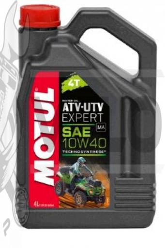 Масло   4T, 4л   (полусинтетика, 10W-40, ATV-UTV, API SM/SL/SJ)   MOTUL   (#105939), шт